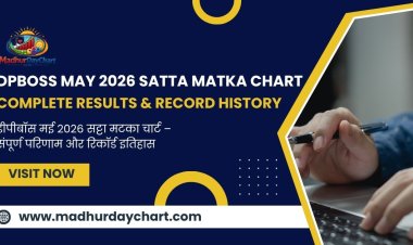 DPBOSS May 2026 Satta Matka Chart – Complete Results & Record History